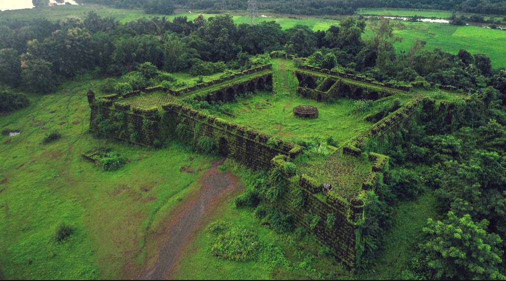 Corjuem Fort, Corjuem, Goa, India